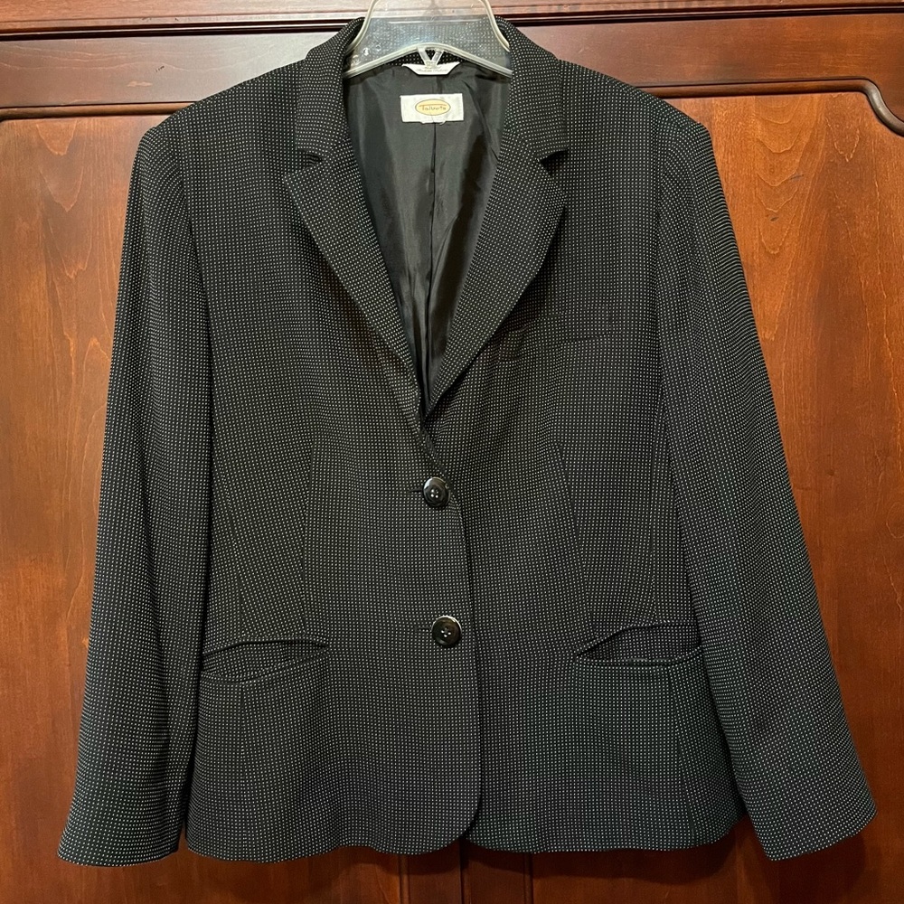 Talbots Polka Dot Blazer